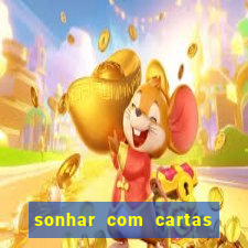 sonhar com cartas de baralho no chao